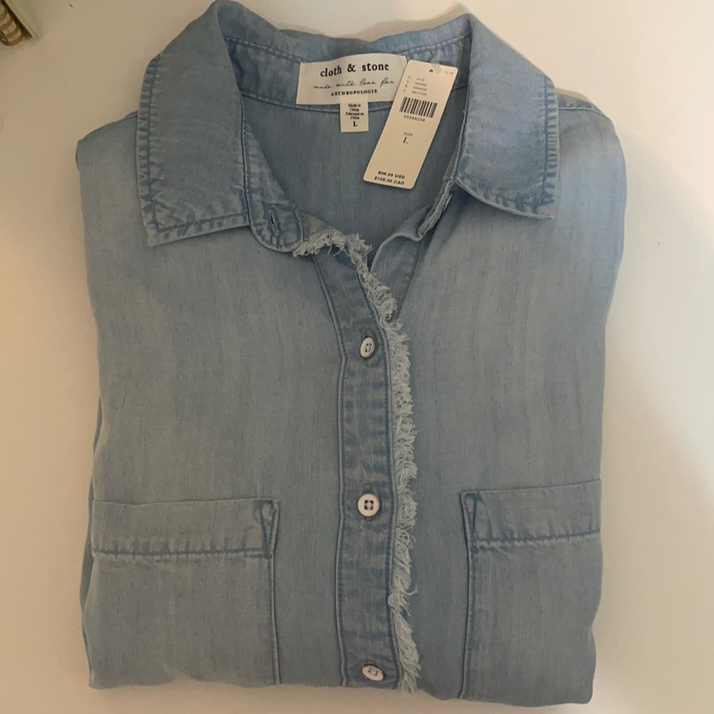 Anthropologie Cloth & Stone Shirt- Never Worn